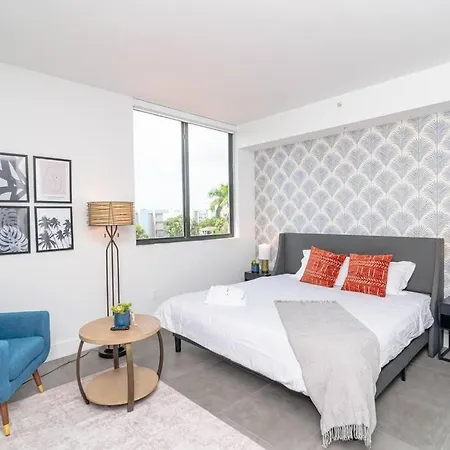 Appartement Prime Miami Retreat With King Bed Near Brickell & Marlins Park